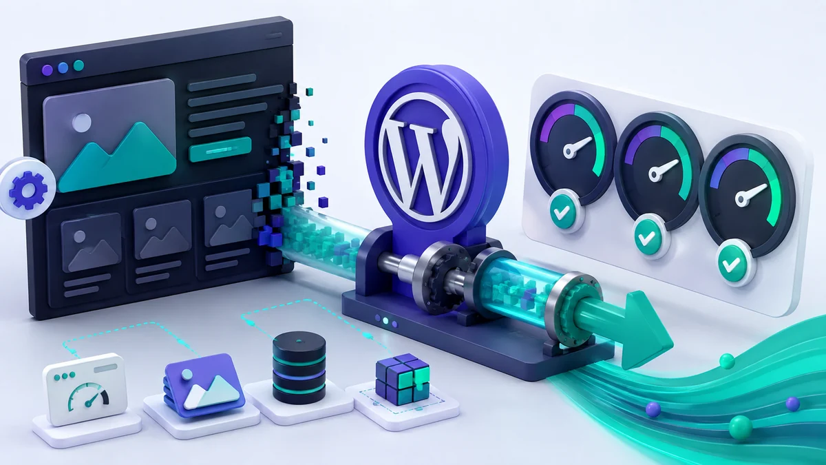 Core Web Vitals WordPress — illustration