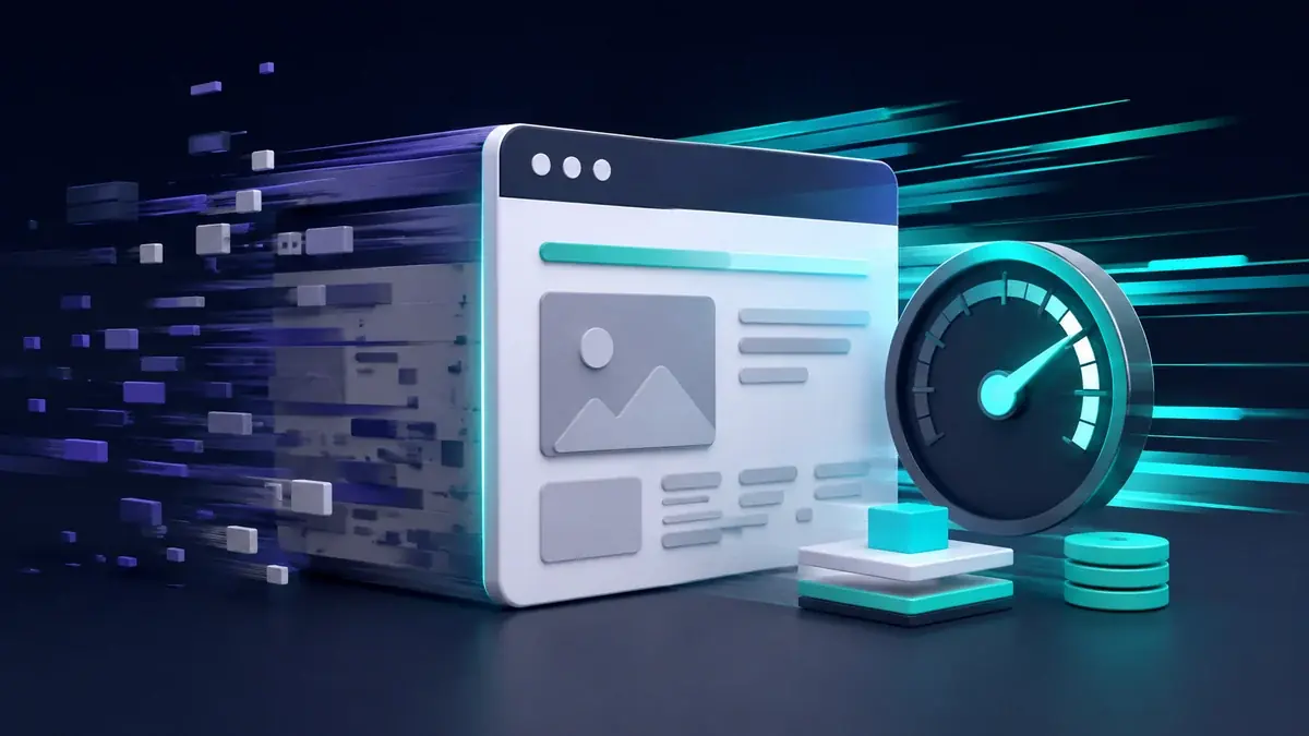 vitesse de chargement — illustration