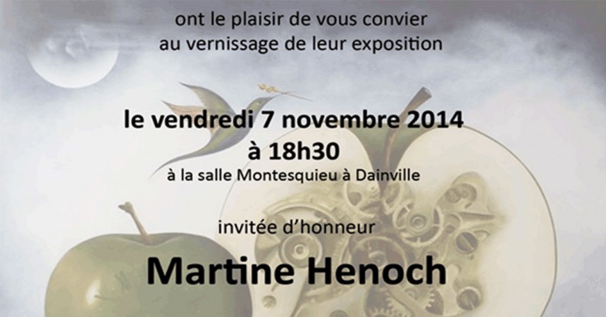 vernissage de martine henoch sur arras