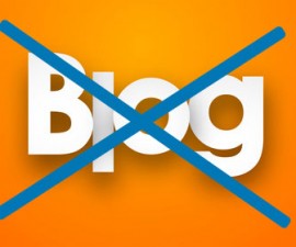 Raisons de ne pas faire de blog