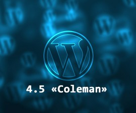 wordpress 4.5 coleman